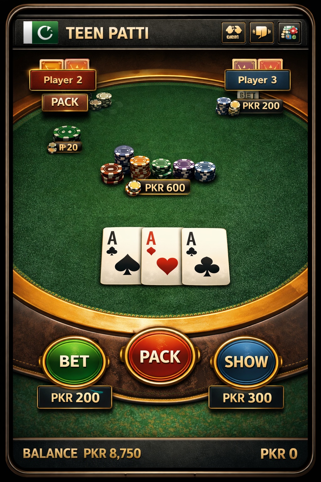 TrivelaBetCasino game