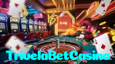 TrivelaBetCasino casino presented on mobile device in Pakistan with slots and live games